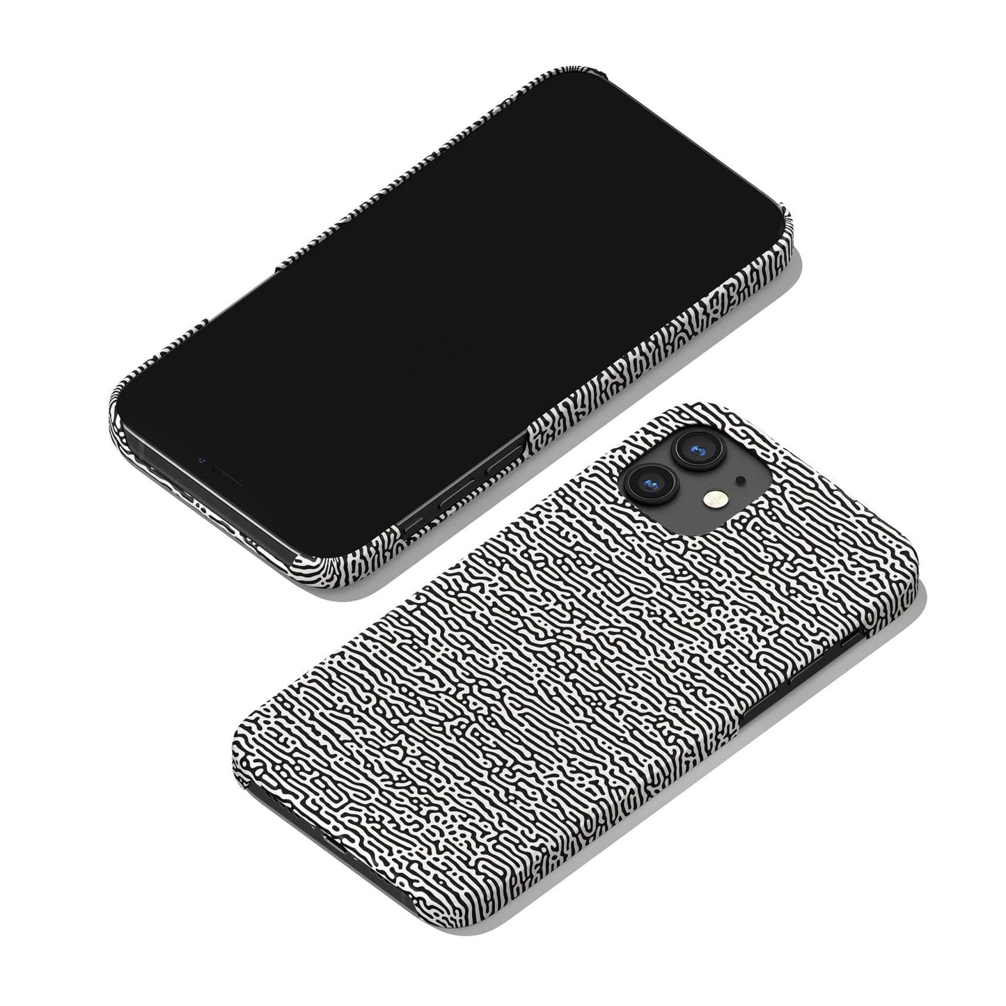 Black and White Aesthetic iPhone 12 Case