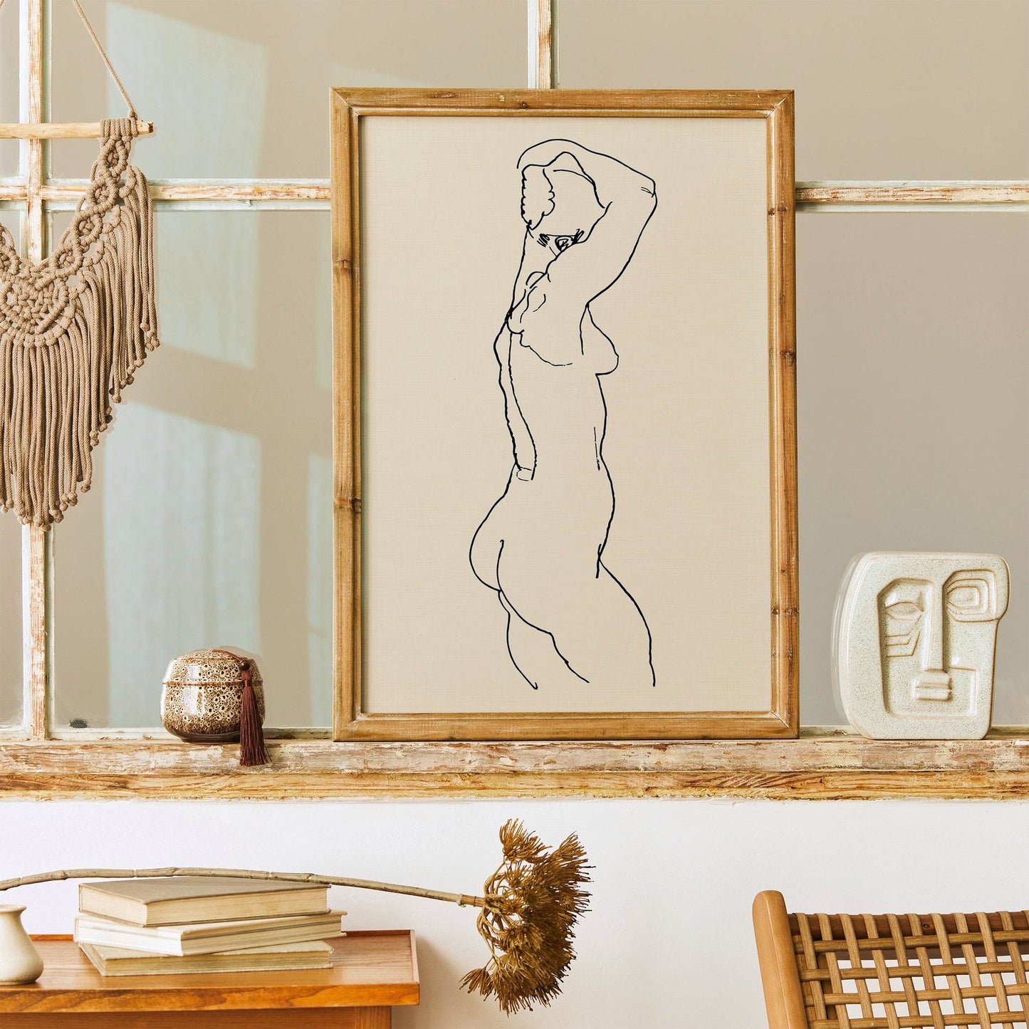 E. Schiele Woman Body Poster - HypeSheriff Europe