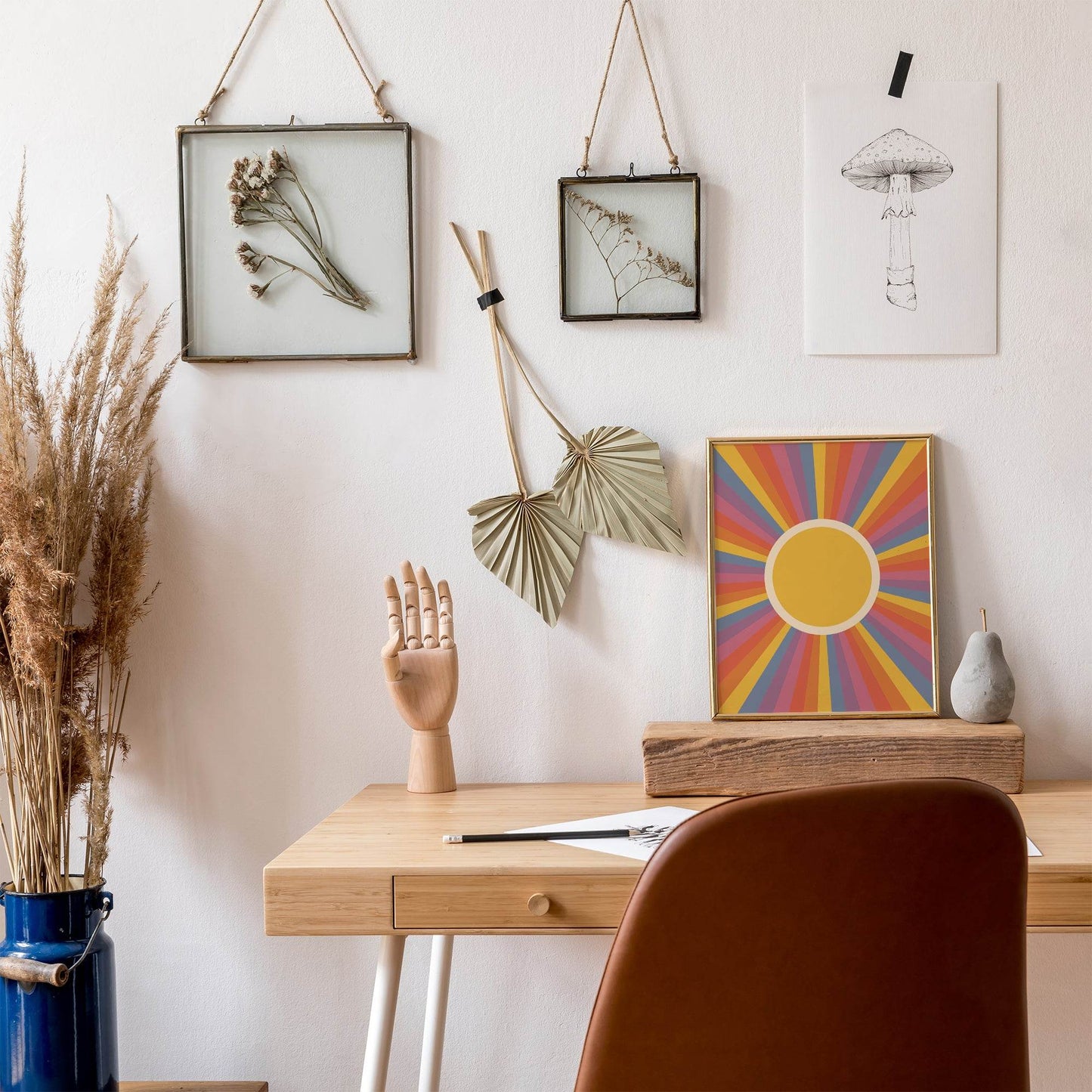 Wholesome Geometric Sunset Print - HypeSheriff Europe