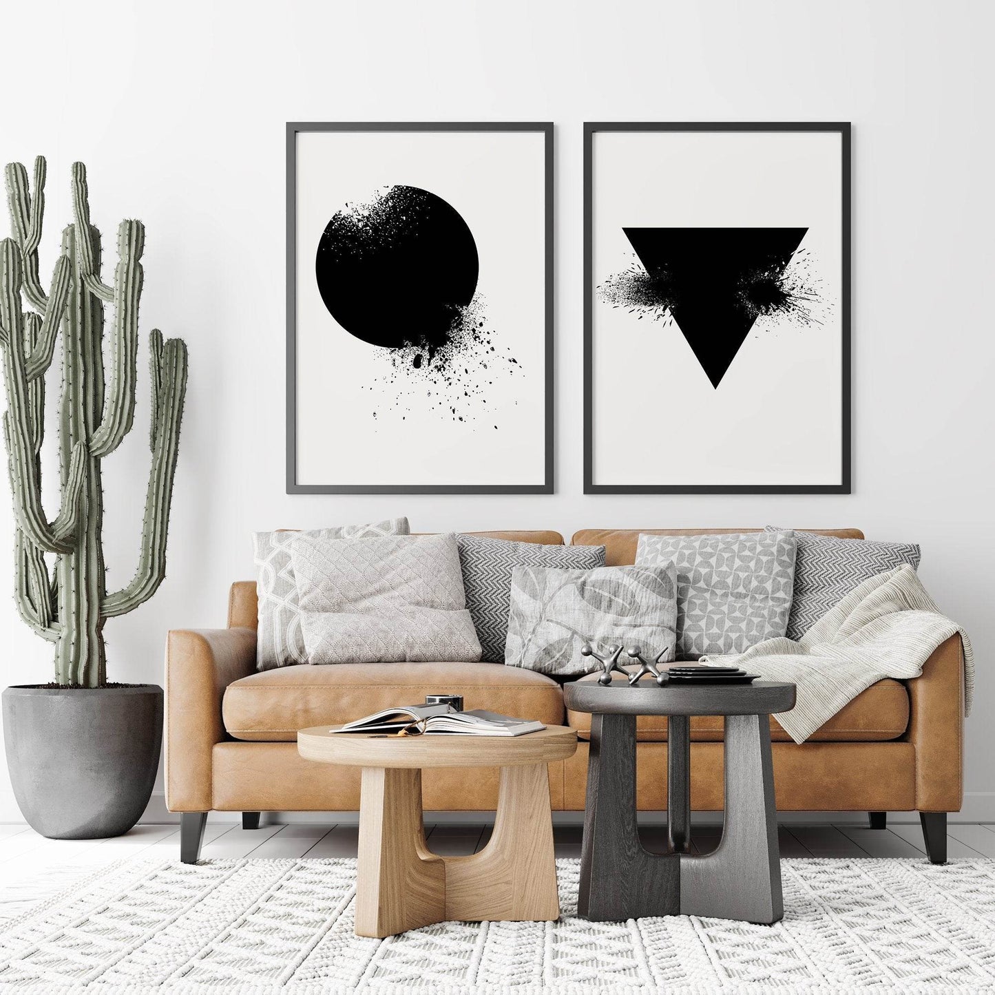 Set of 2 Minimalist Aesthetic Posters - HypeSheriff Europe