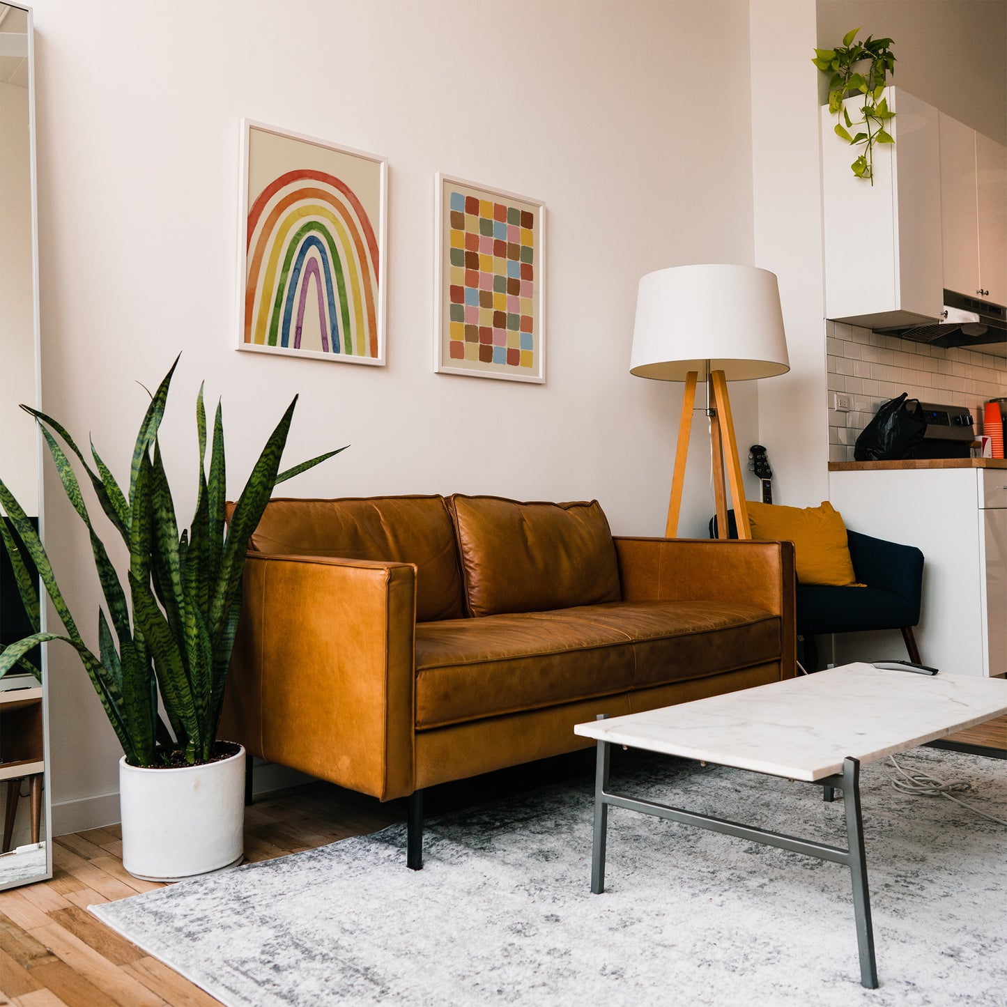 Vintage Graphic Composition Poster