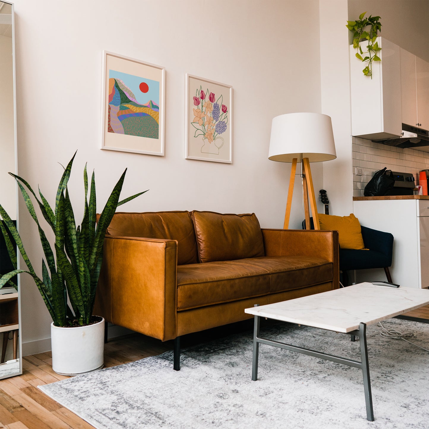 Vintage Flower Bouquet Poster