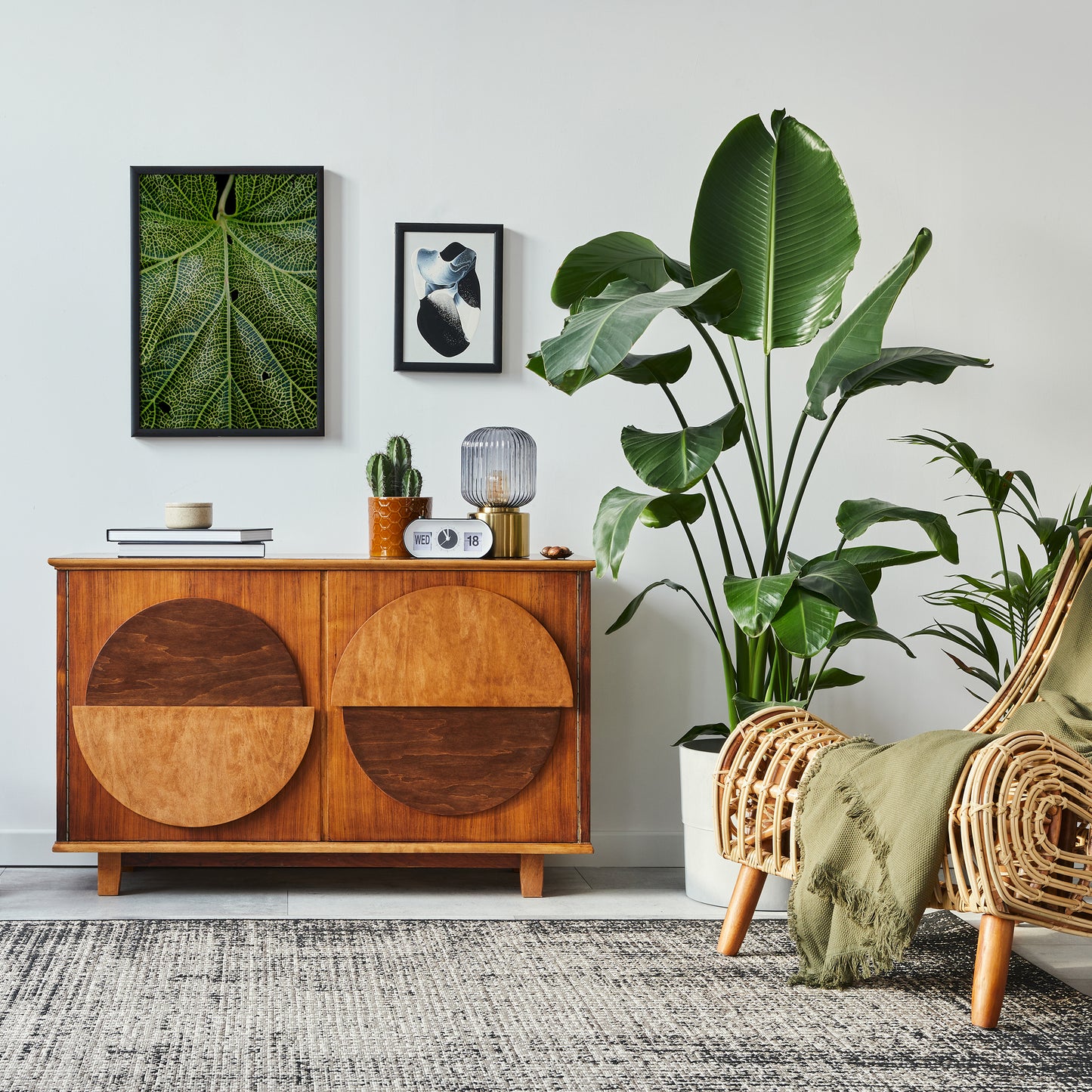 Photographic Leaf Poster