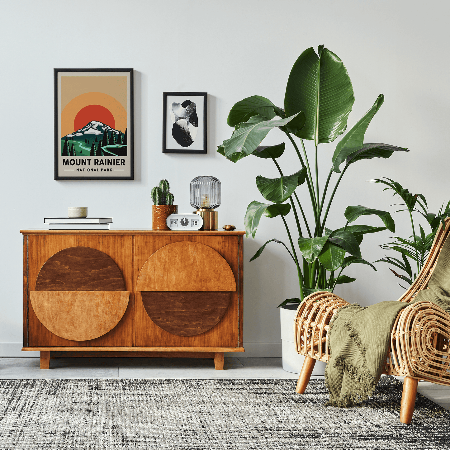 Mount Rainier National Park Poster - HypeSheriff Europe