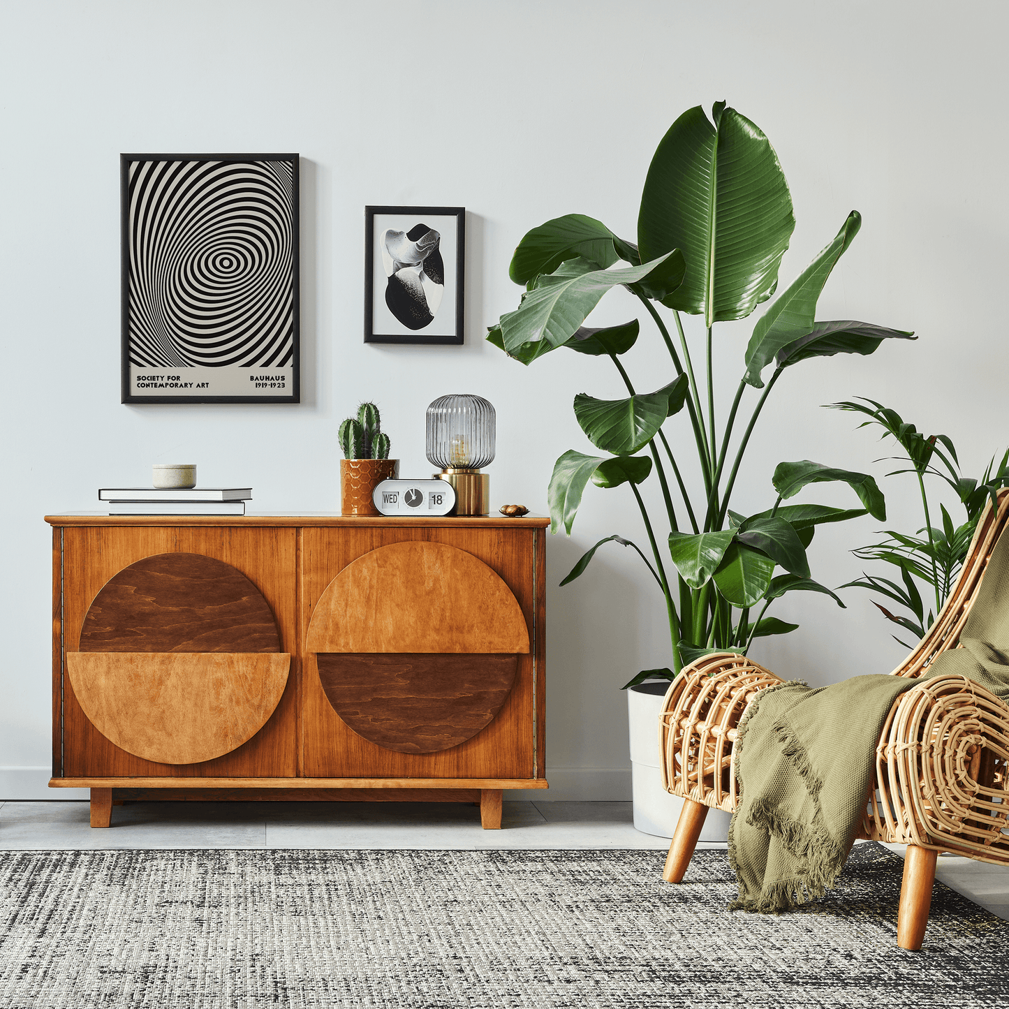 Black and White Bauhaus Poster - HypeSheriff Europe