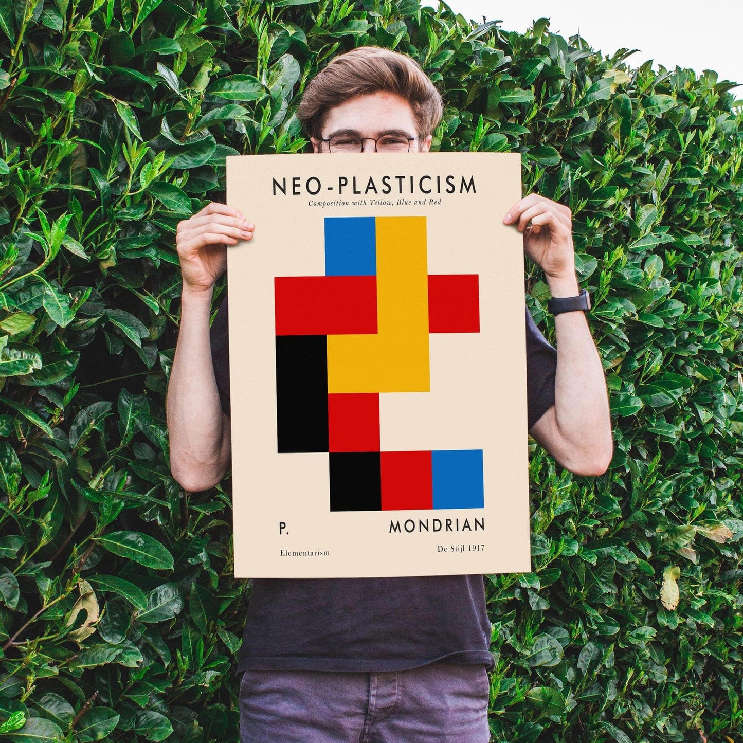 Neo-Plasticism Mondrian Poster - HypeSheriff Europe