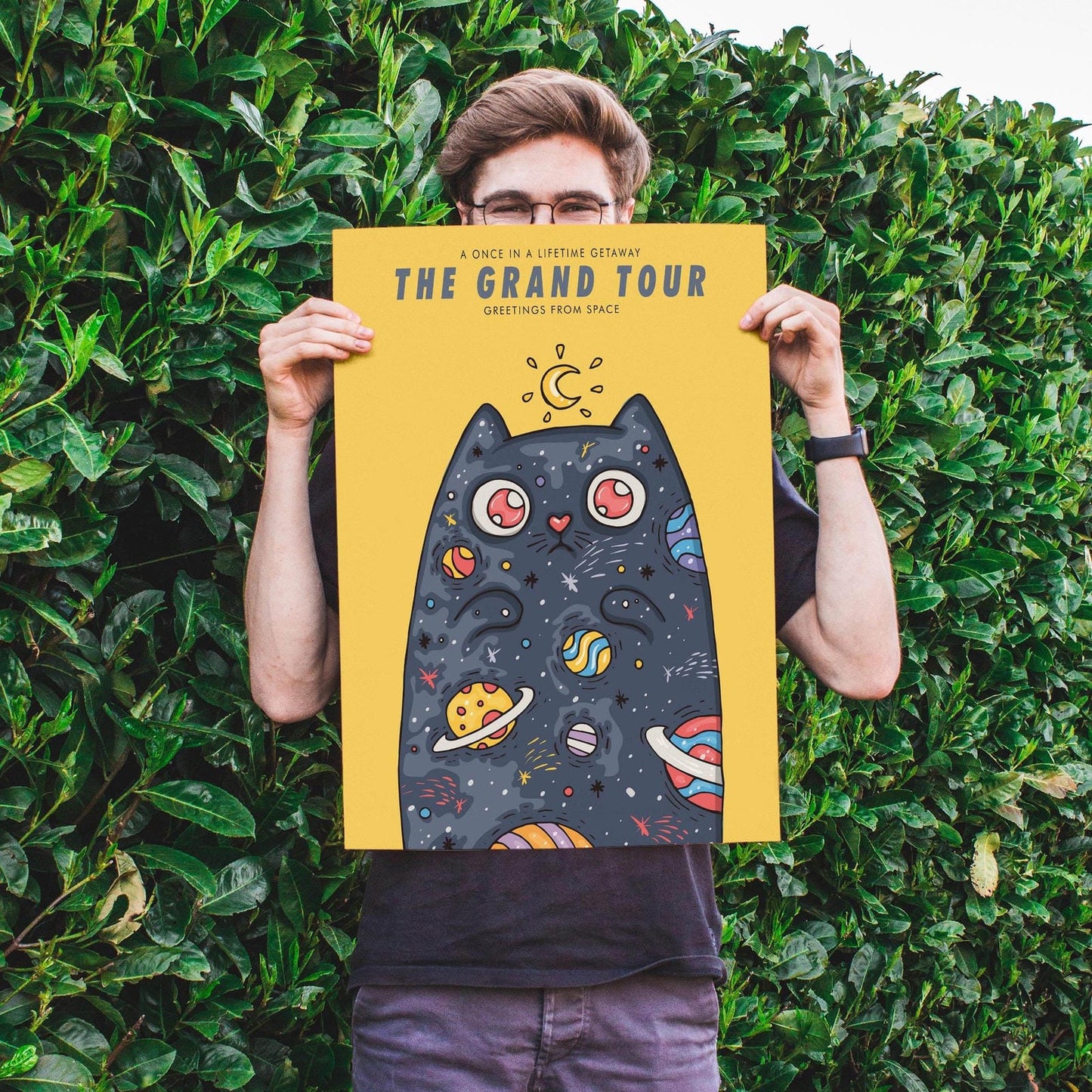 Space Cat Poster - HypeSheriff Europe