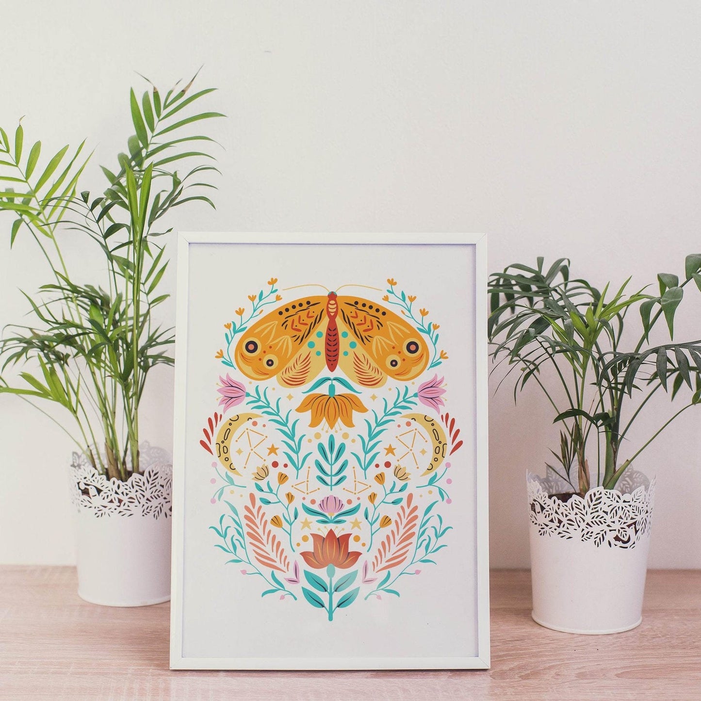 Scandinavian Folk Art Print - HypeSheriff Europe