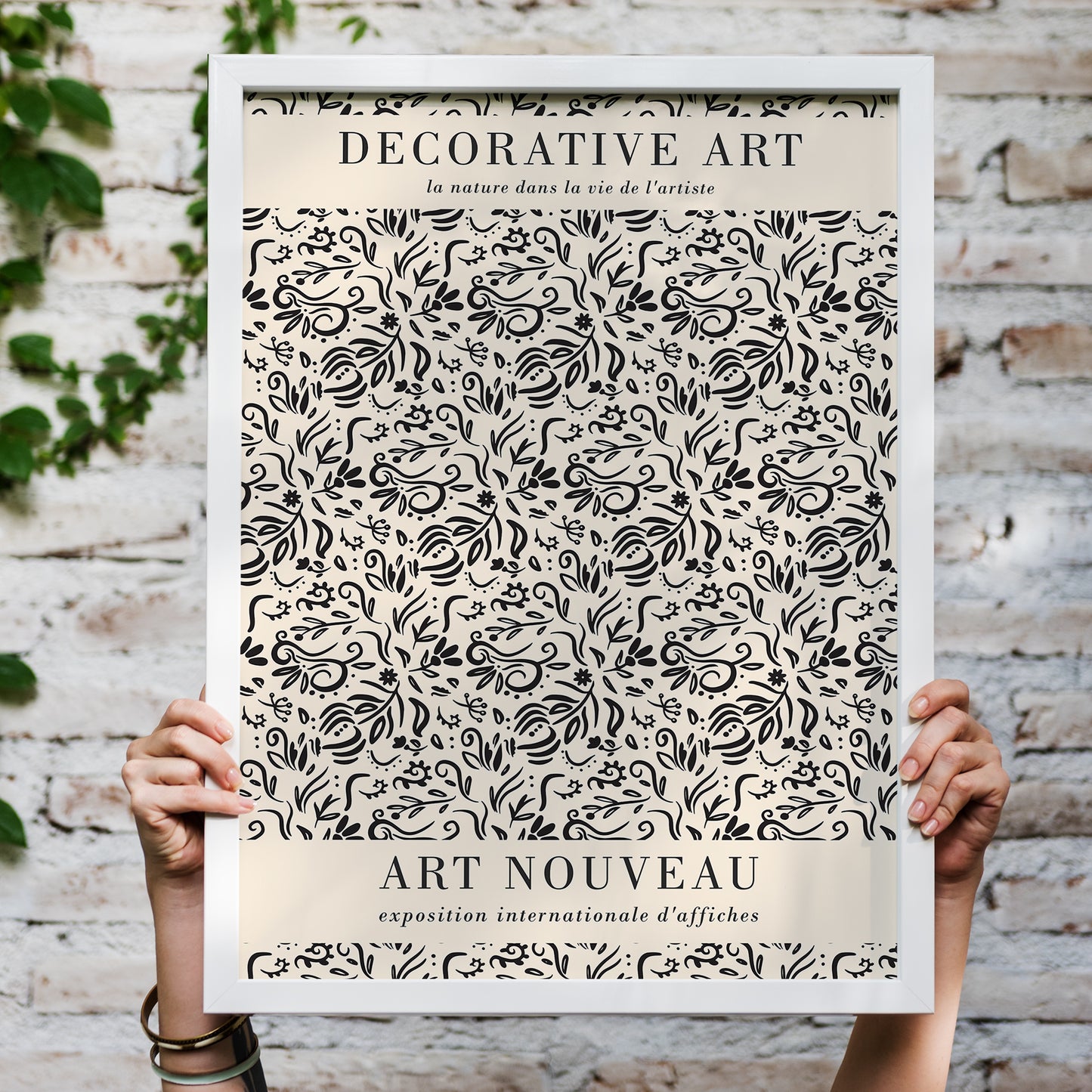 Vintage Floral Art Print