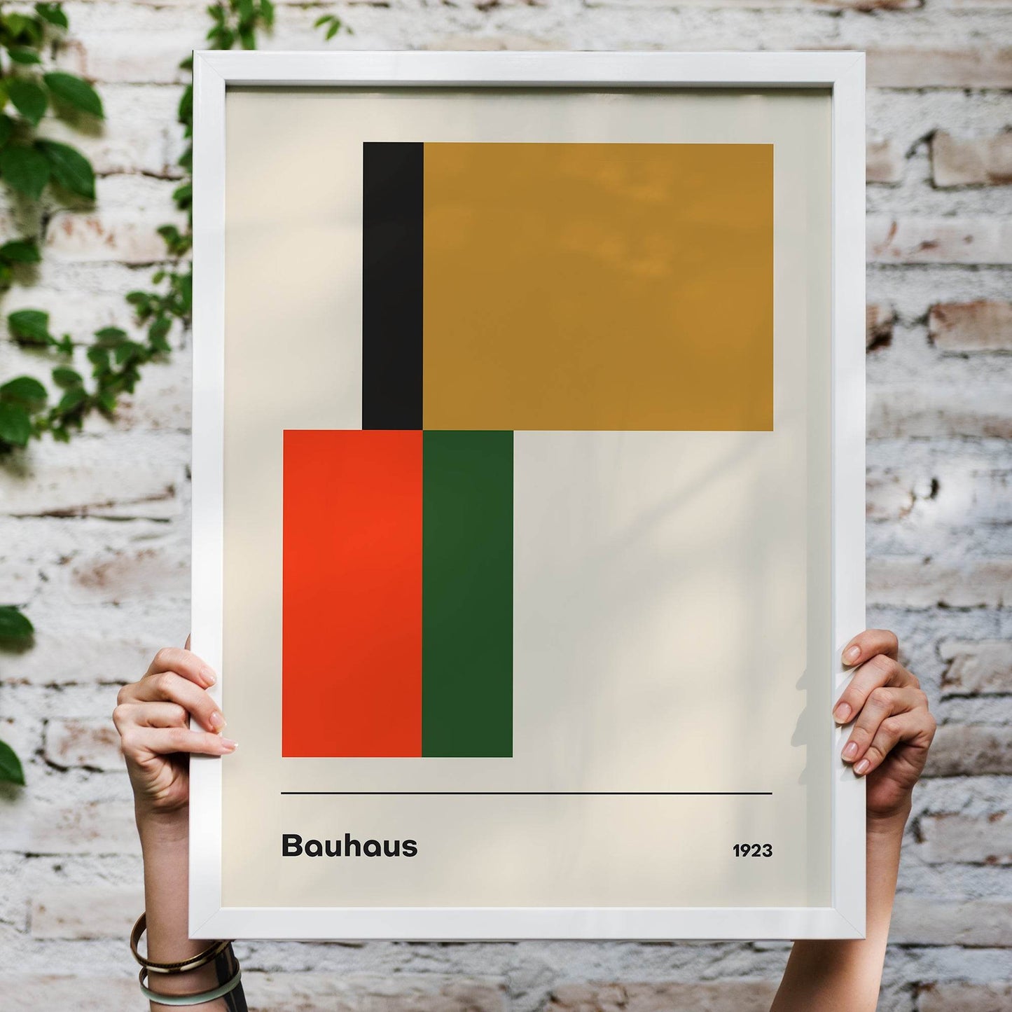 Retro Bauhaus No.1 Poster - HypeSheriff Europe