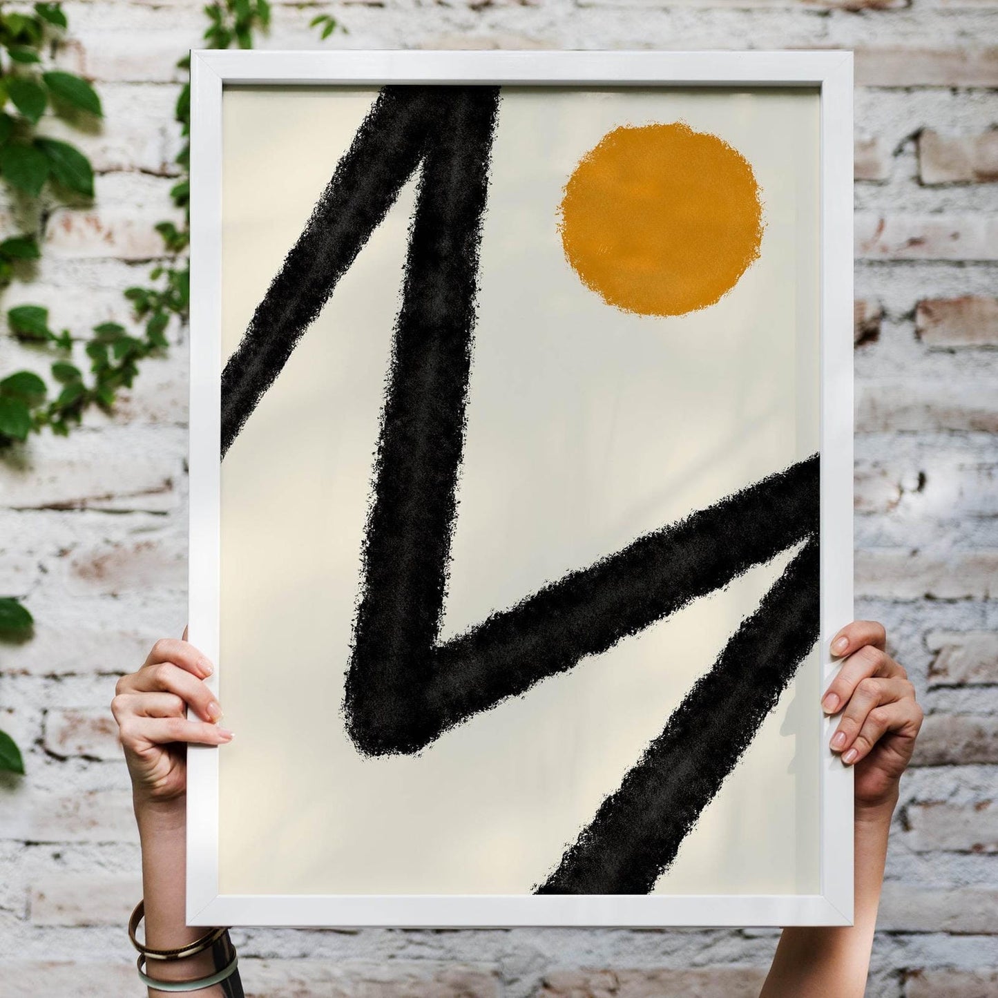 Abstract Geometric Print - HypeSheriff Europe