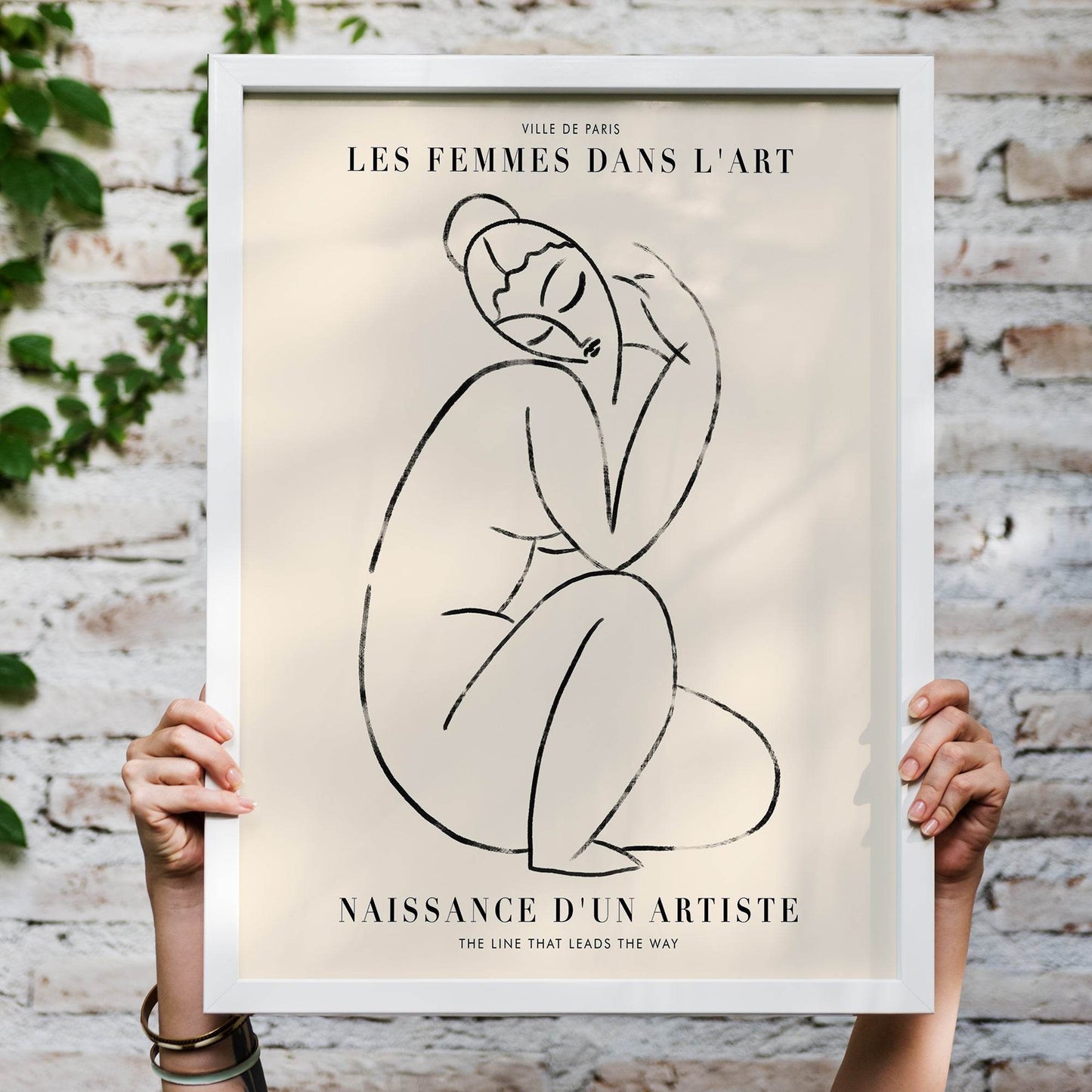 Line Art Vintage Print - HypeSheriff Europe