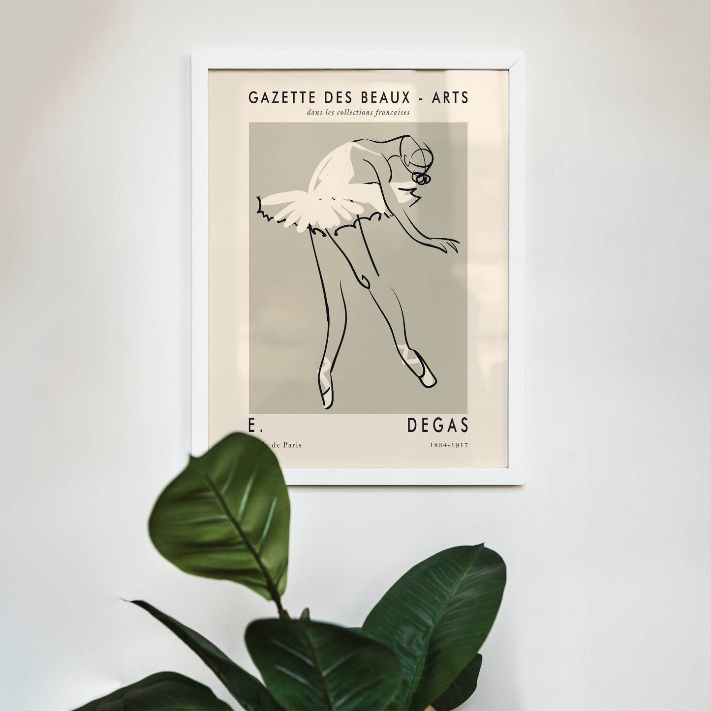 Retro Ballet Poster - HypeSheriff Europe
