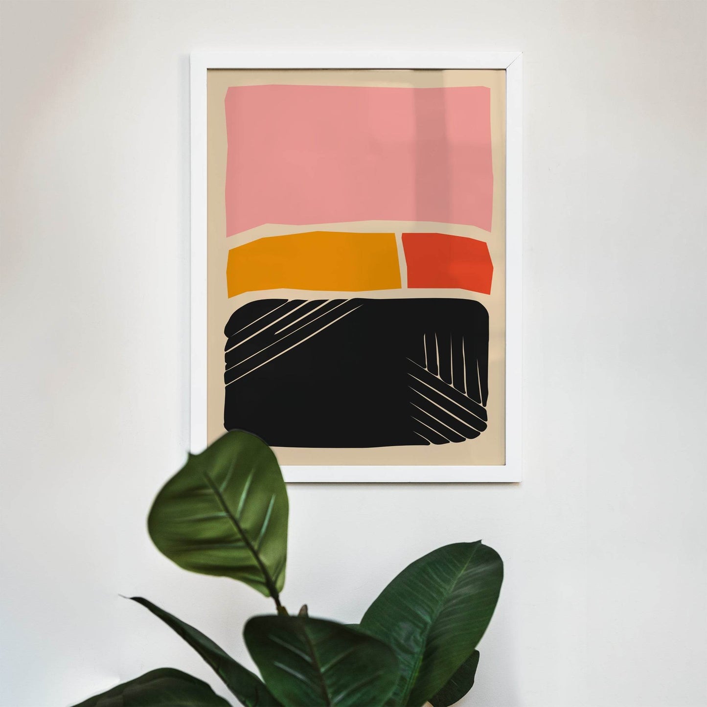 Mid Century Abstract Print - HypeSheriff Europe