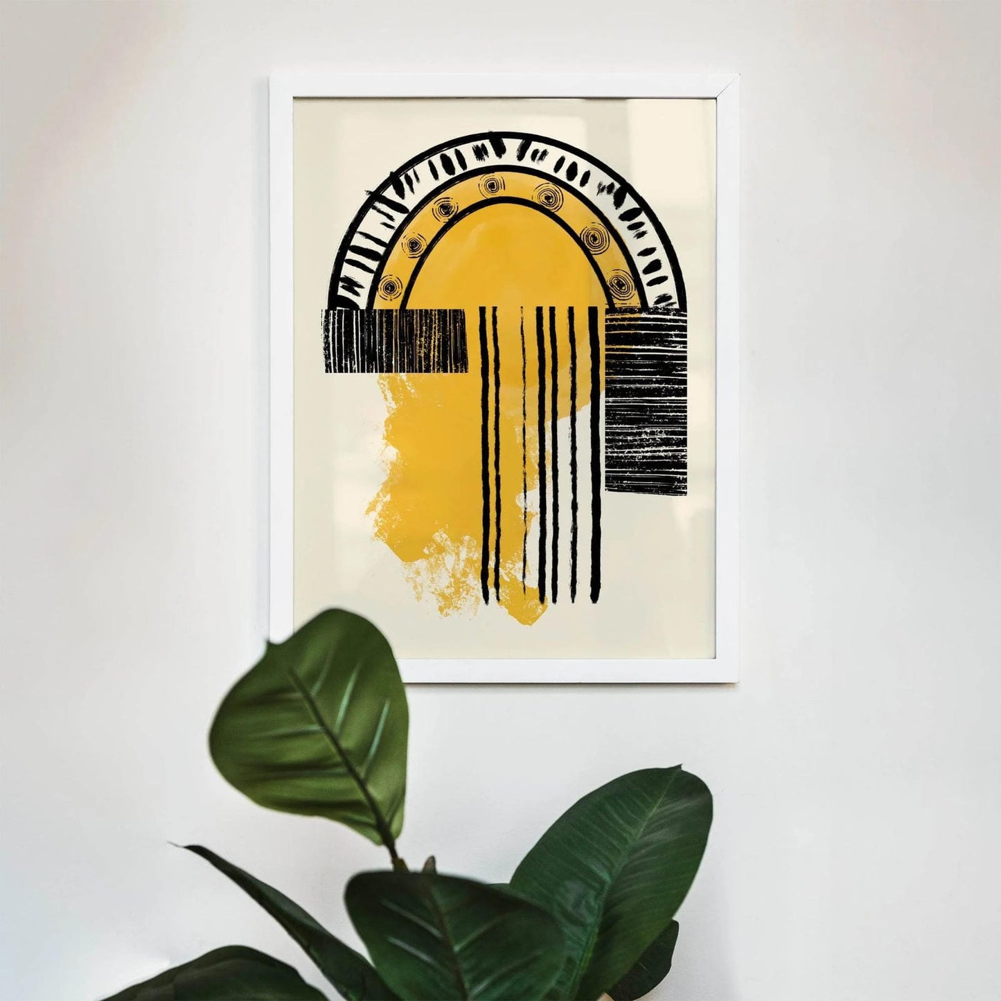 Abstract Sunset Giclee Art Print - HypeSheriff Europe