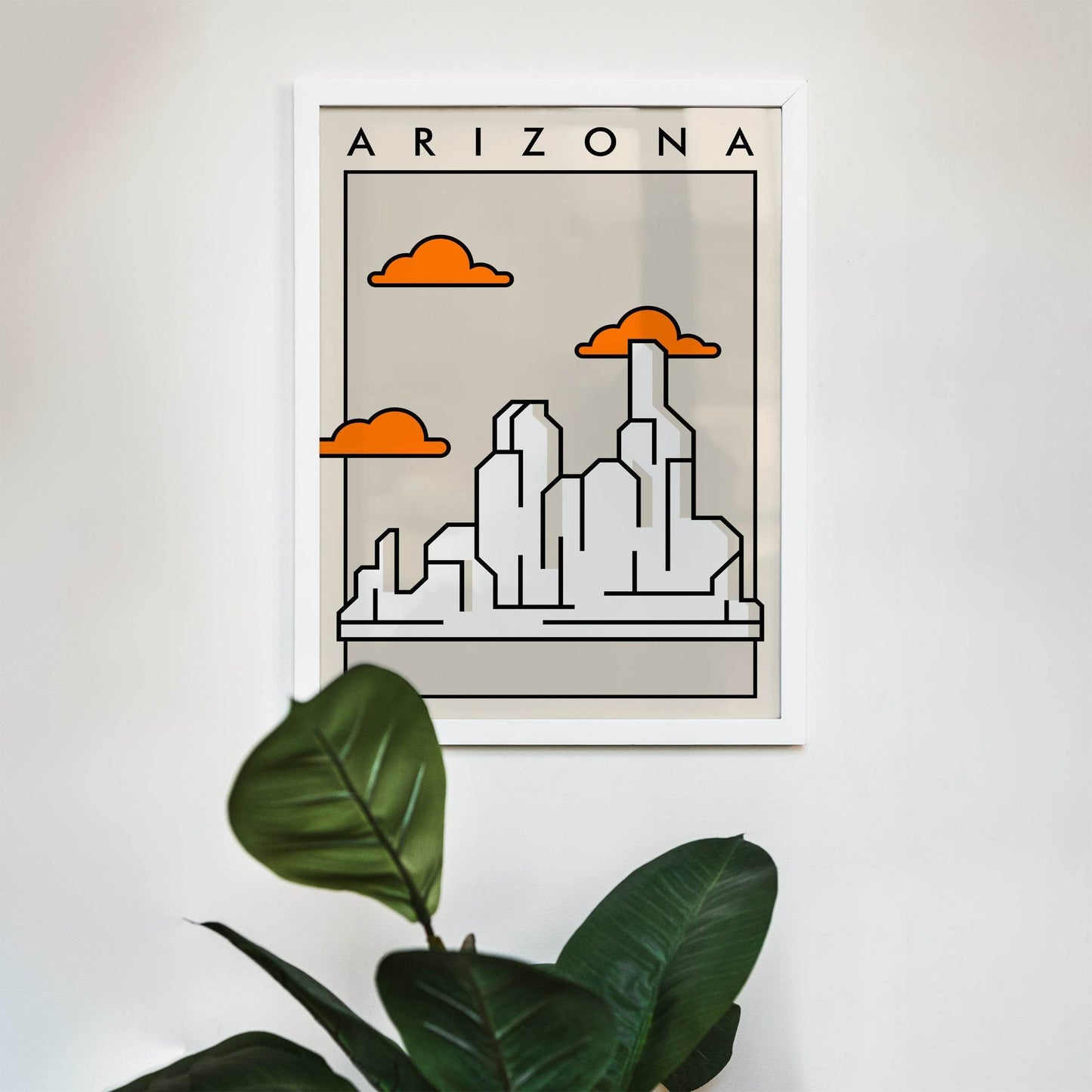 Arizona Travel Poster - HypeSheriff Europe