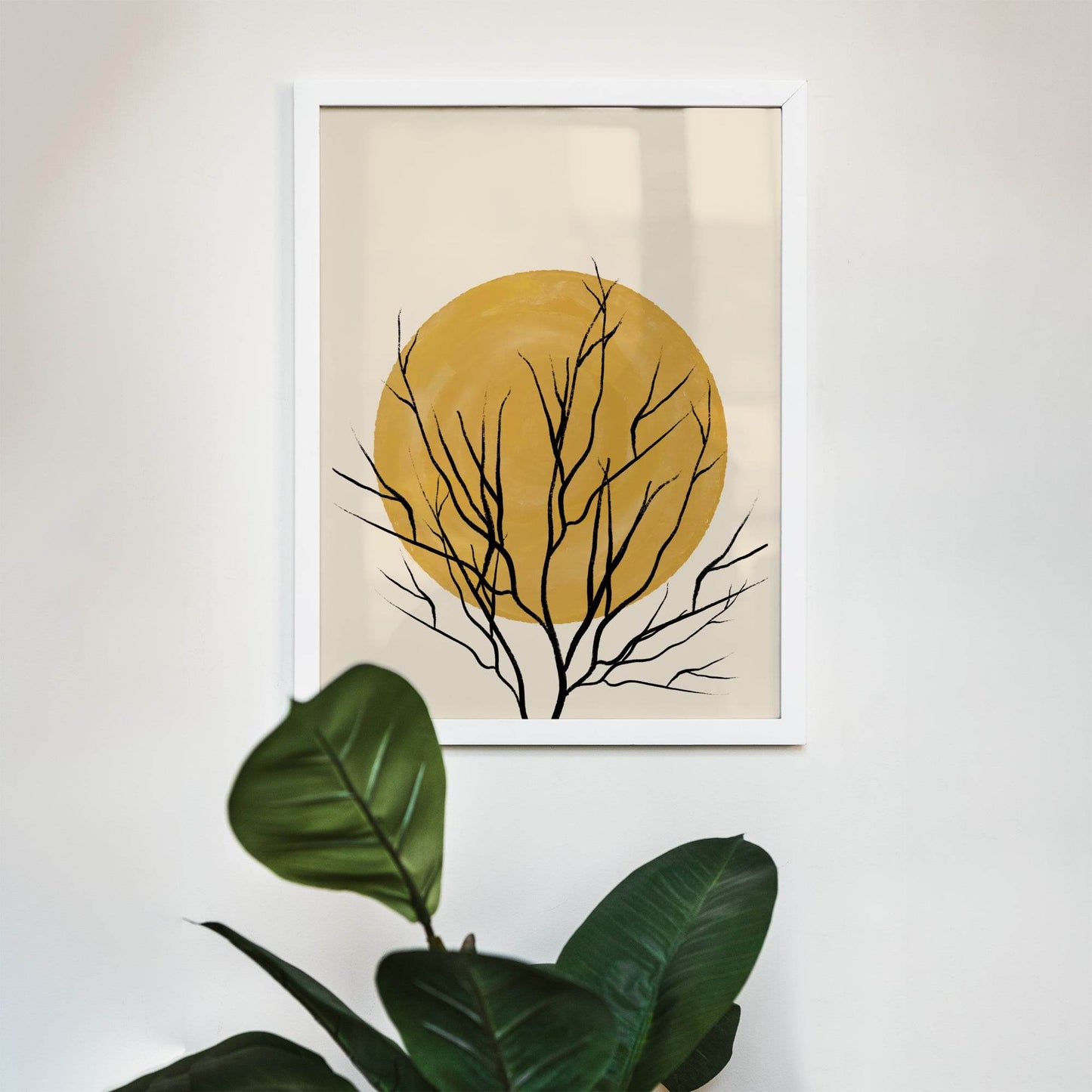 Minimalist Tree Illustration Print - HypeSheriff Europe