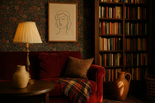 How Line Art Posters Transform Minimalist Home Decor