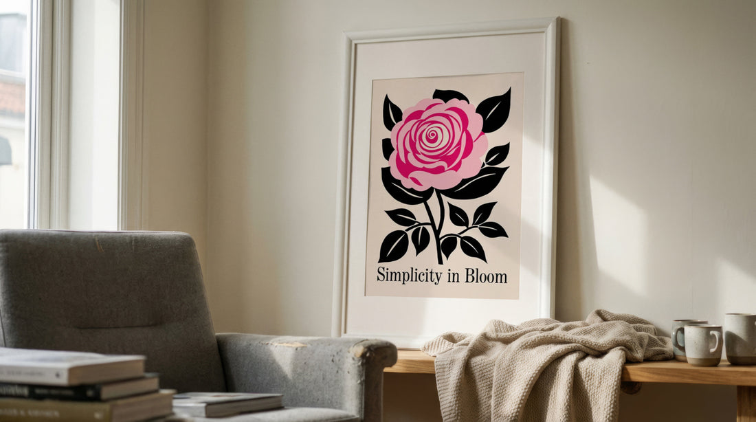 Scandinavische slaapkamers: rust, licht en posters als stille statement