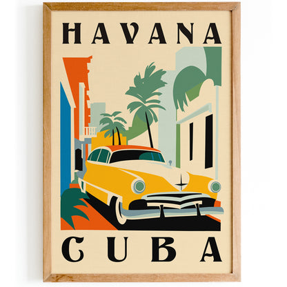 HAVANA Cuba Poster