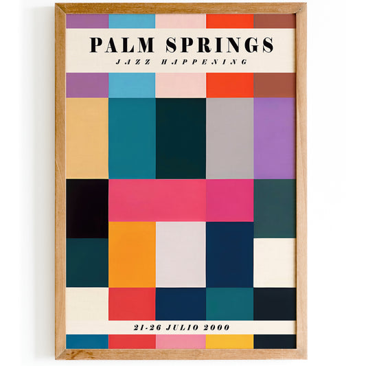 Palm Springs Jazz Happening Poster