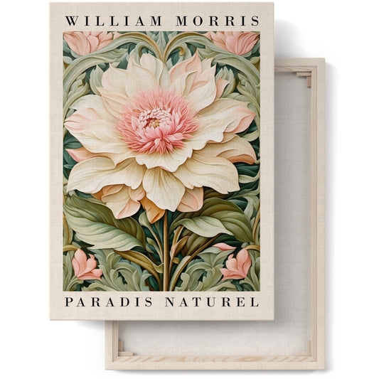 Victorian Botany William Morris Canvas Print