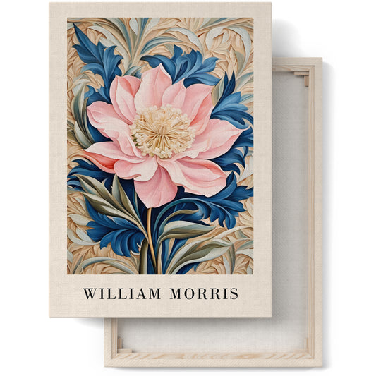Classic Botanical William Morris Canvas Print