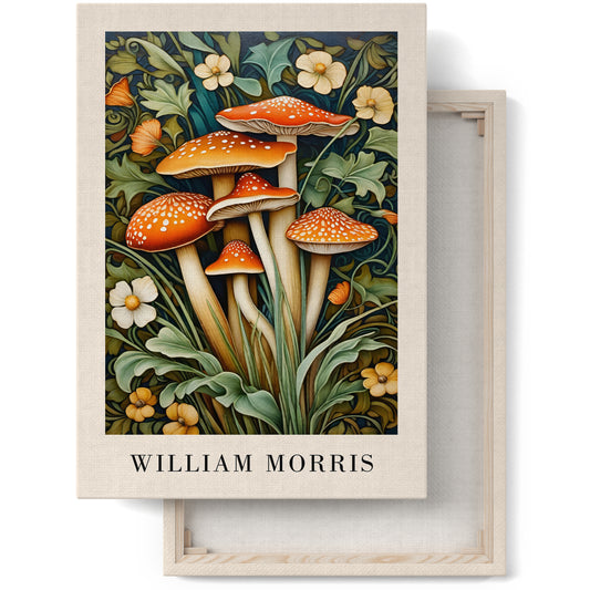 Magic Forest William Morris Canvas Print