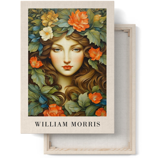 William Morris Woman Canvas Print