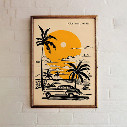Havana Cuba Travel Poster