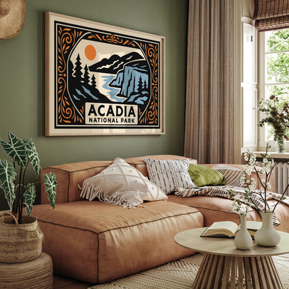 Acadia National Park Horizontal Wall Art Print