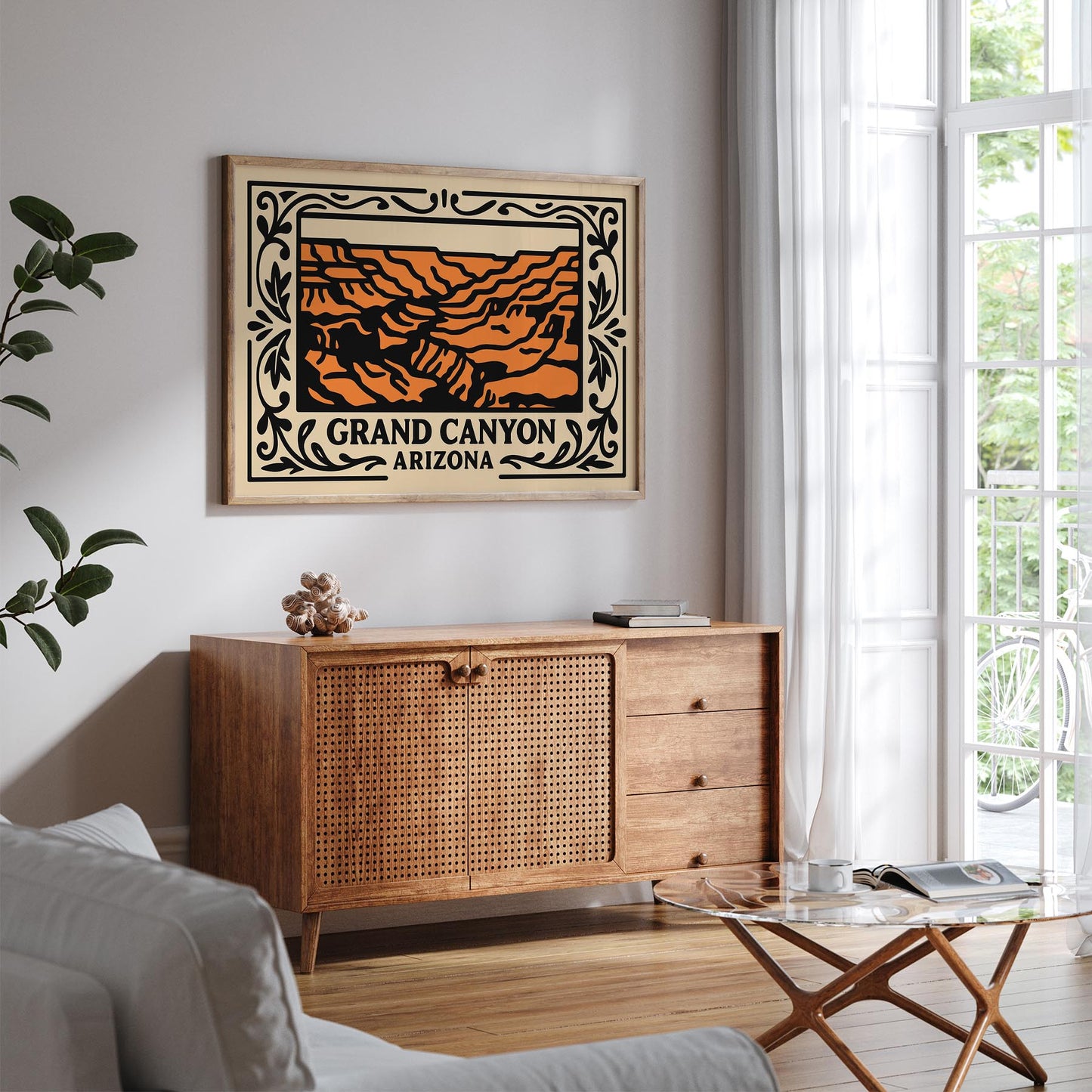 Grand Canyon Arizona Poster - Travel Horizontal Print