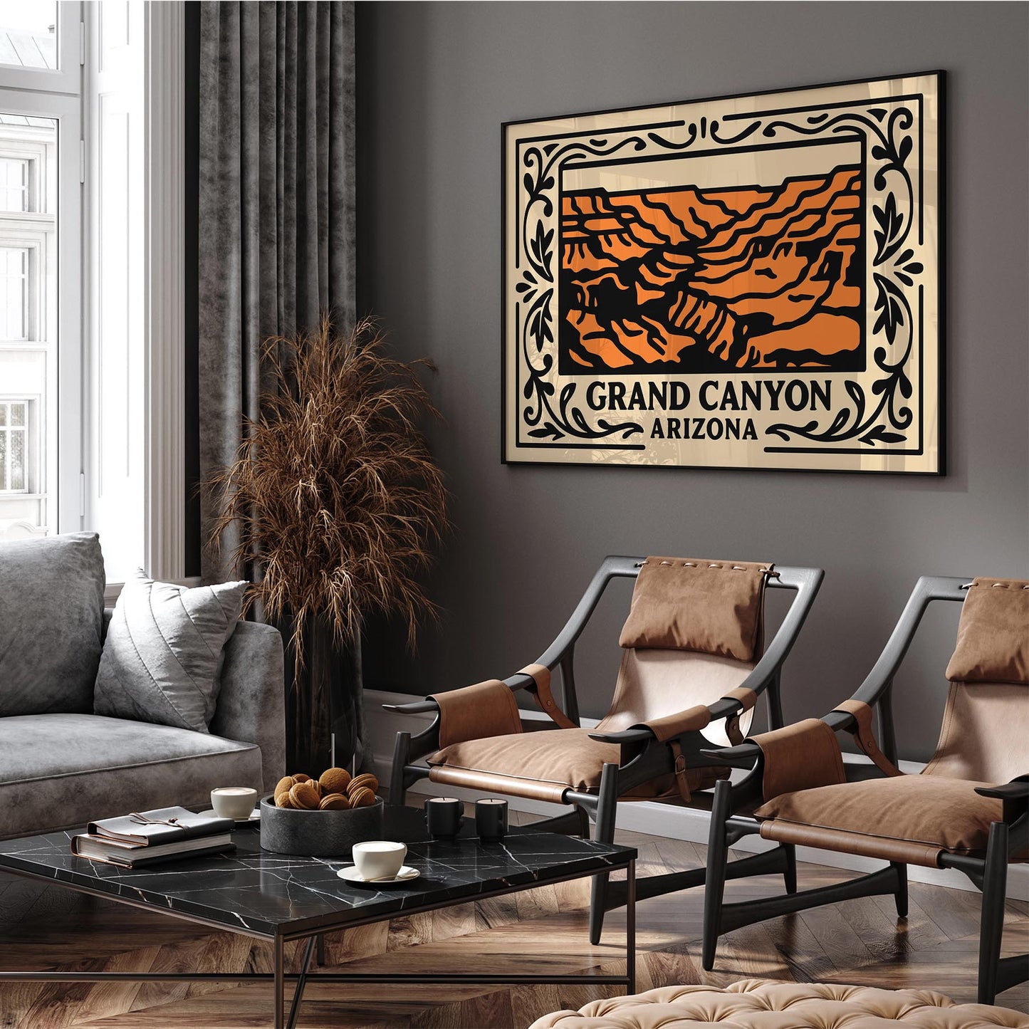 Grand Canyon Arizona Poster - Travel Horizontal Print