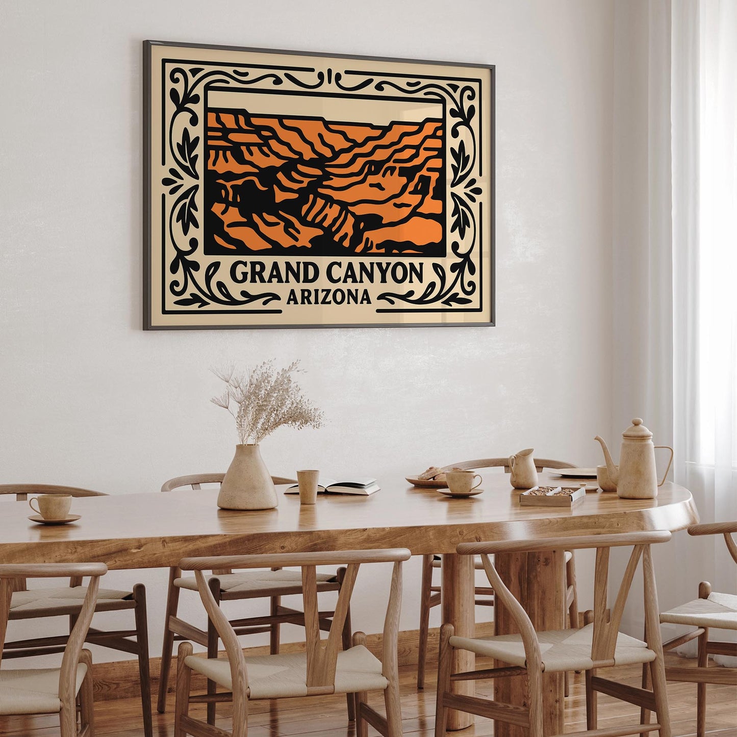 Grand Canyon Arizona Poster - Travel Horizontal Print