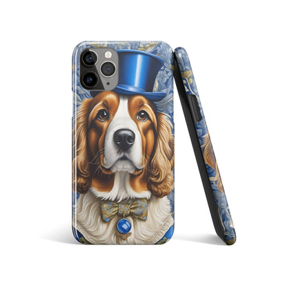 Victorian Dog Portrait iPhone Case