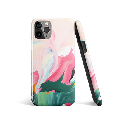 Liquid Abstract Painting iPhone Case