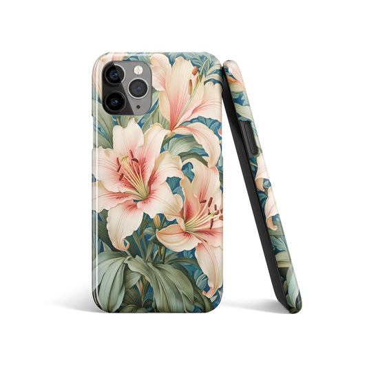 Floral Lilies iPhone Case