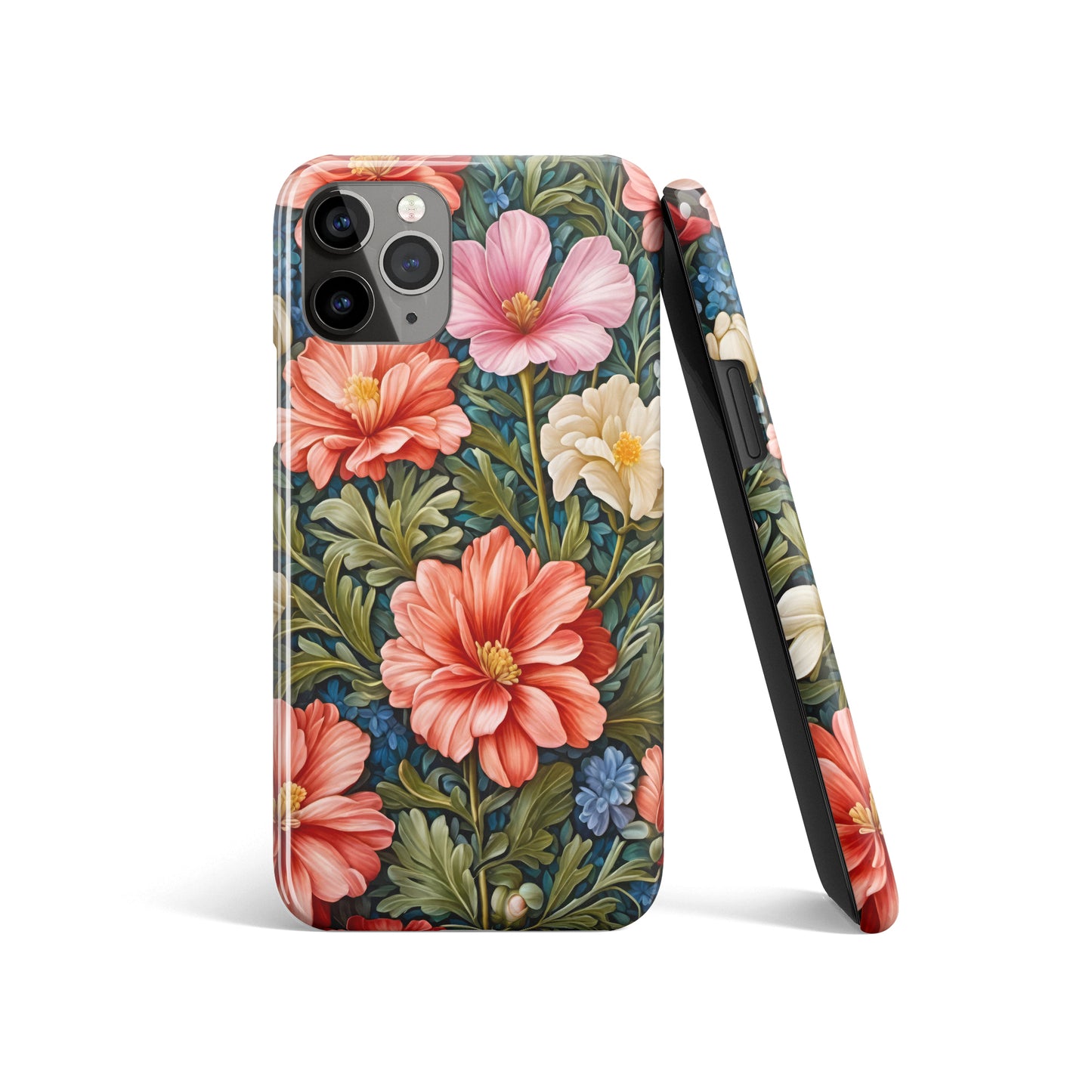 Green Floral Botanical iPhone Case