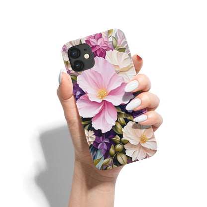 Artistic Floral Painting iPhone Case