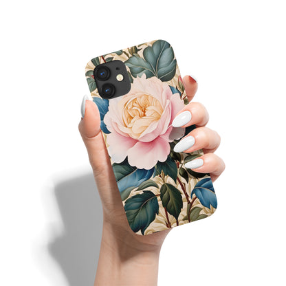 Blooming Rose Floral Art iPhone Case