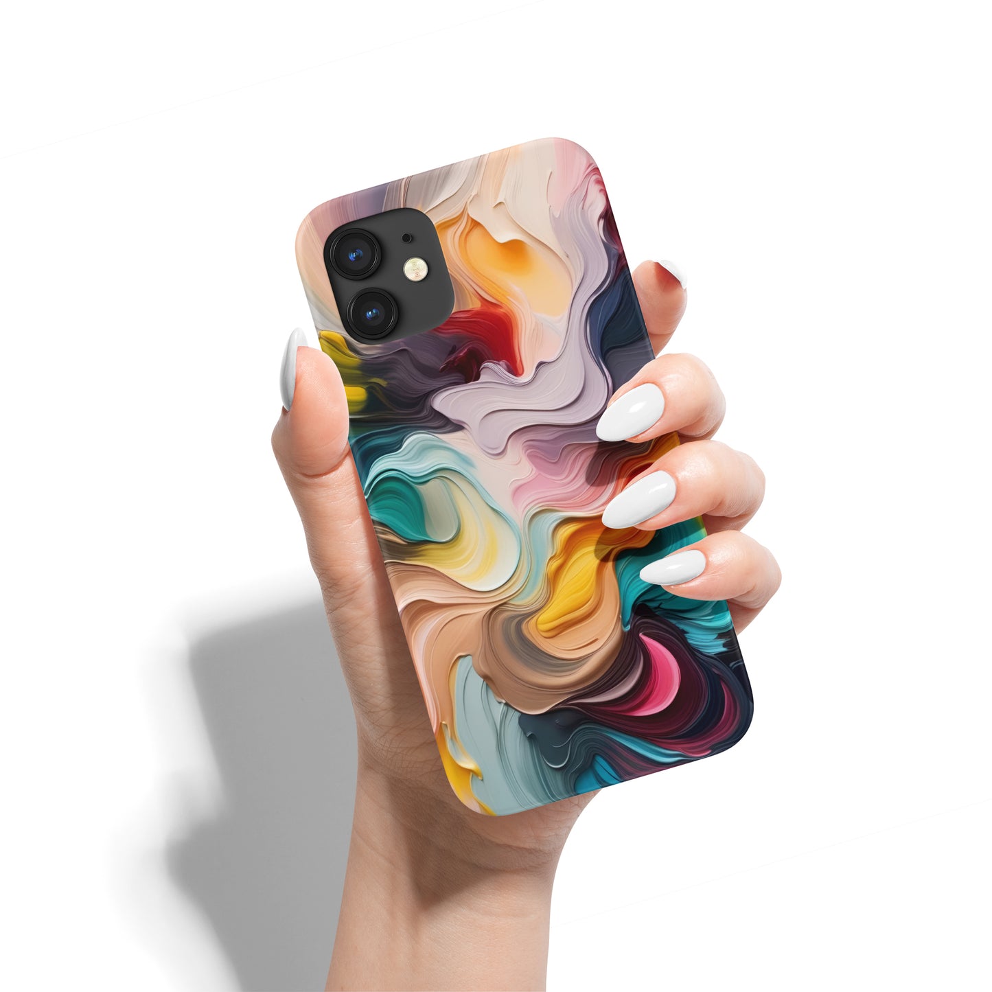 Colorful Liquid Painting iPhone Case