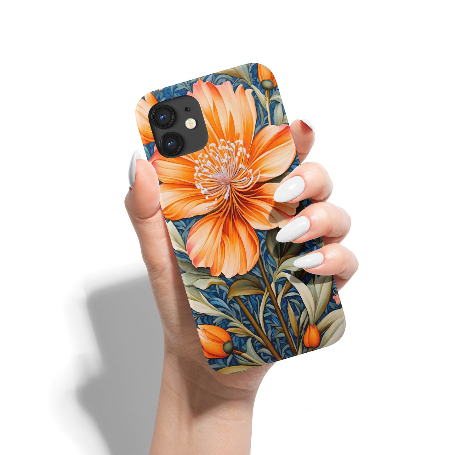 William Morris Floral Art iPhone Case