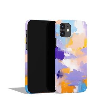 Abstract Lavender Painting iPhone Case