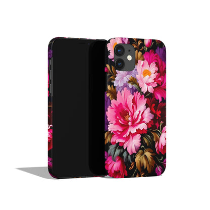 Pink Peonies Flowers iPhone Case