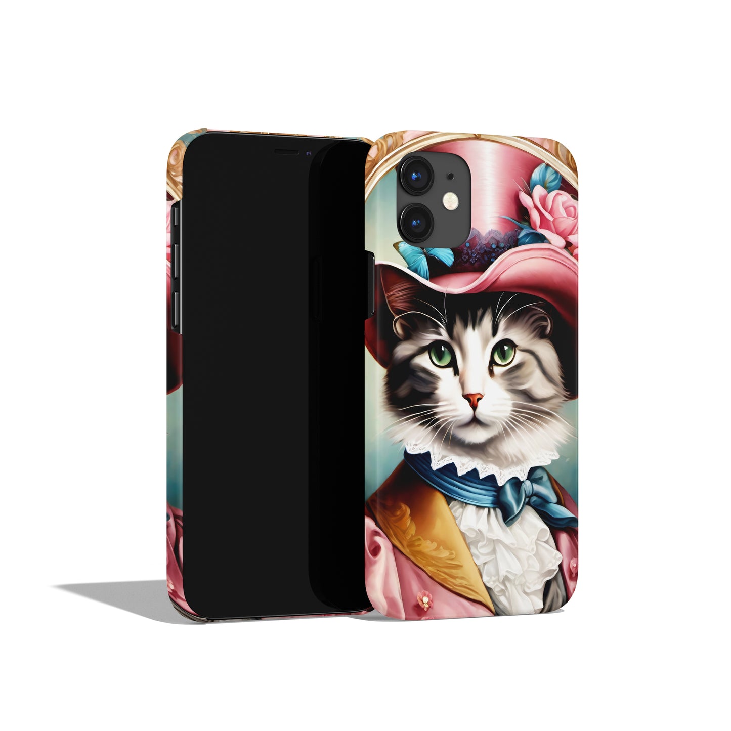 Cute Victorian Cat iPhone Case