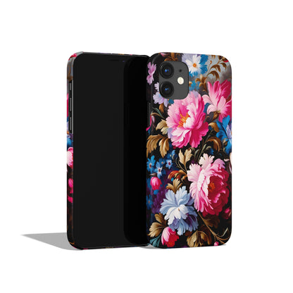 Eclectic Blossom Flowers iPhone Case