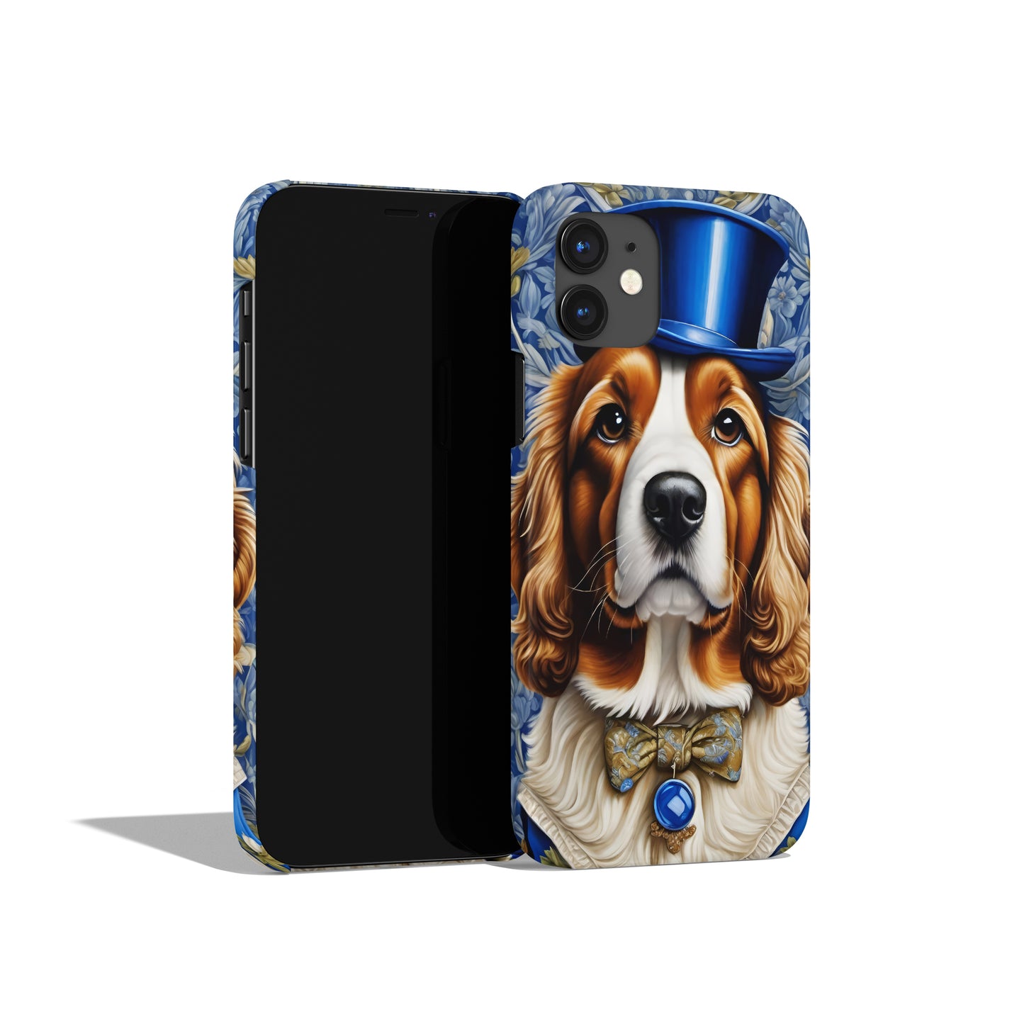 Victorian Dog Portrait iPhone Case