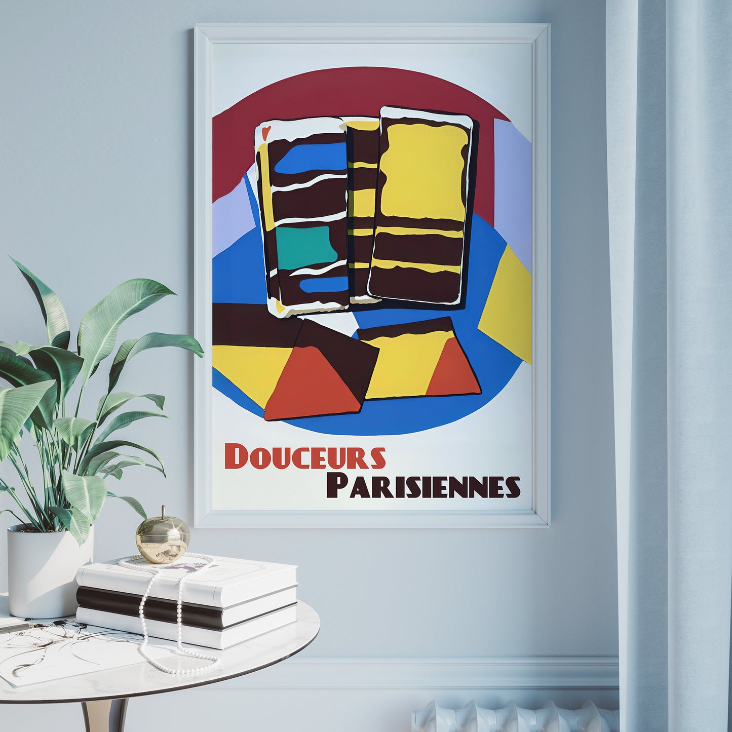 Parisian Sweets - Retro Advertising Poster