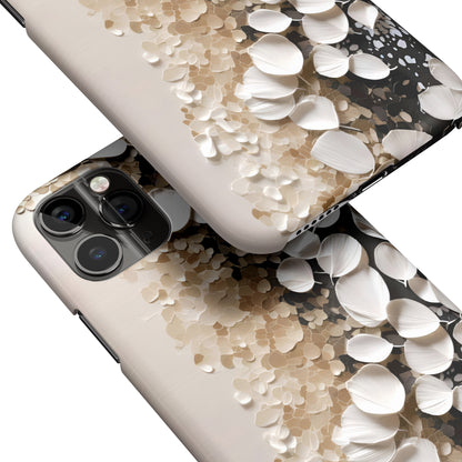 Stylish Botanical Beige iPhone Case