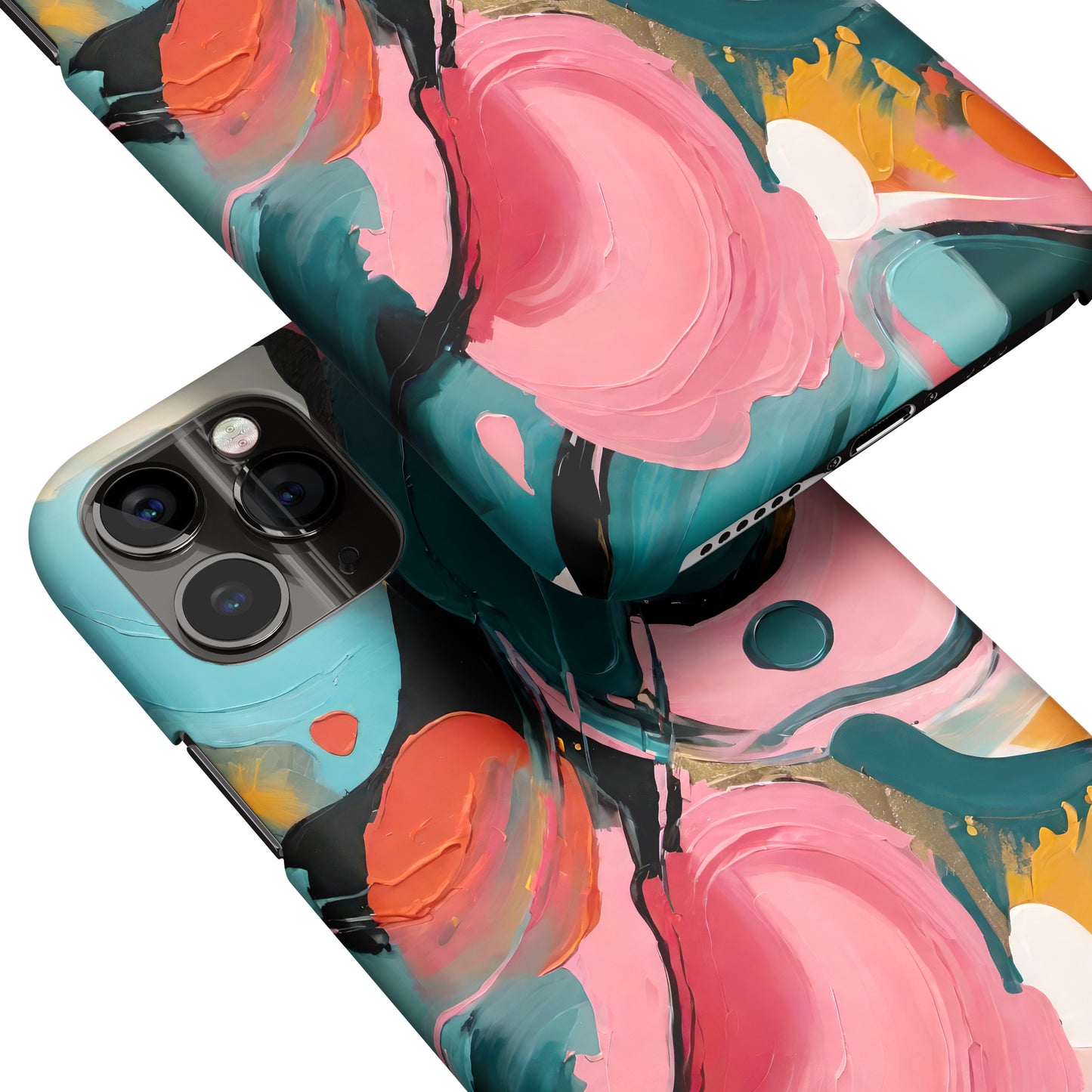 Eclectic Colorful Painting iPhone Case